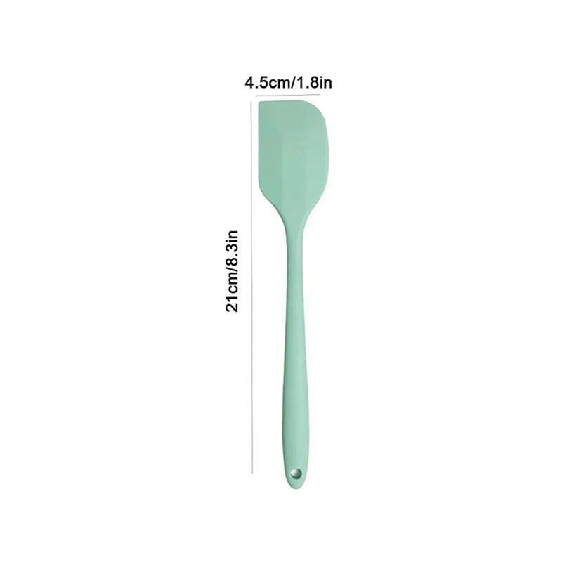 Espátula multifuncional de silicona para pastel, espátula antiadherente resistente al calor para hornear, herramienta de cepillo para molde de pastelería de cocina de calidad alimentaria
