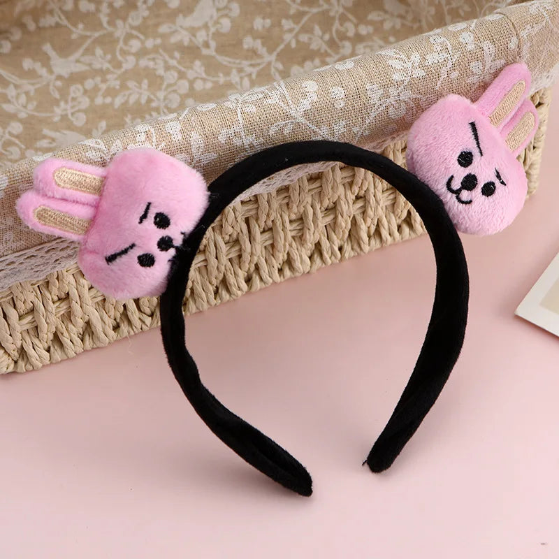 Diadema de Muñeca de Dibujos Animados Creativa y Linda de BT21 koya RJ Shooky Man Tata Chimmy Cooky, Decoración de Periféricos de Animación Secundaria