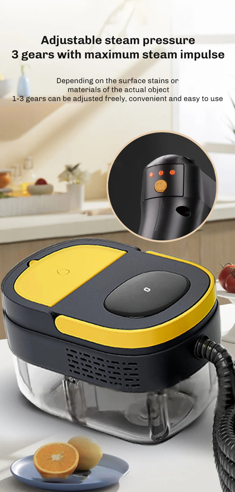 Limpiador a vapor de mano, máquina de limpieza de aire acondicionado de alta calidad, capó de cocina, electrodoméstico, herramientas limpiadoras de vidrio para coche, más limpieza