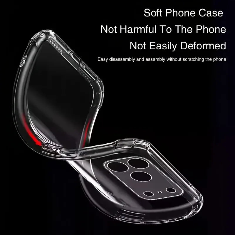Funda Transparente Ultrafina para iPhone 17 Pro Max, Fundas de TPU Suave para iPhone 17 Pro Max 17Pro, Fundas Trasera Transparente Antigolpes, fundas iphone 17 pro max
