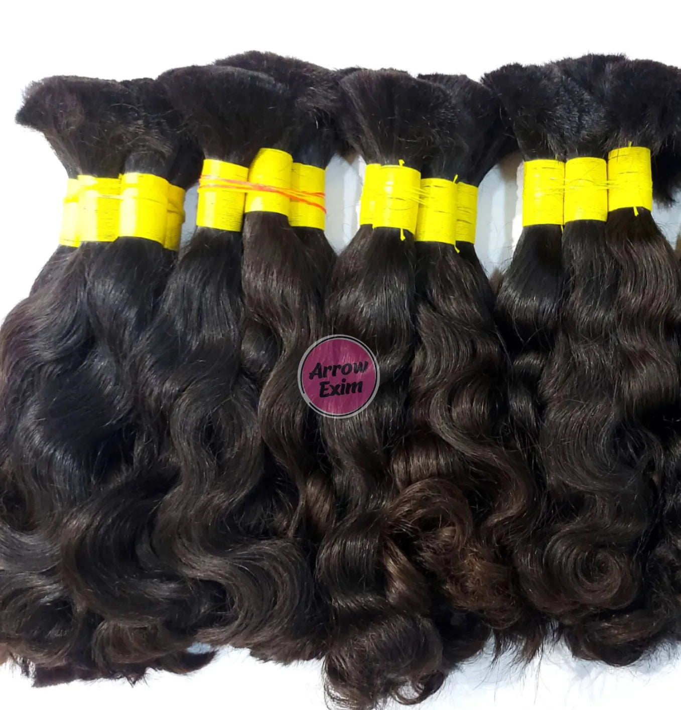 Baby Curly Indian Remy Virgin Bulk Hair 100 Grams 12A Quality Top Grade Premium for Braiding