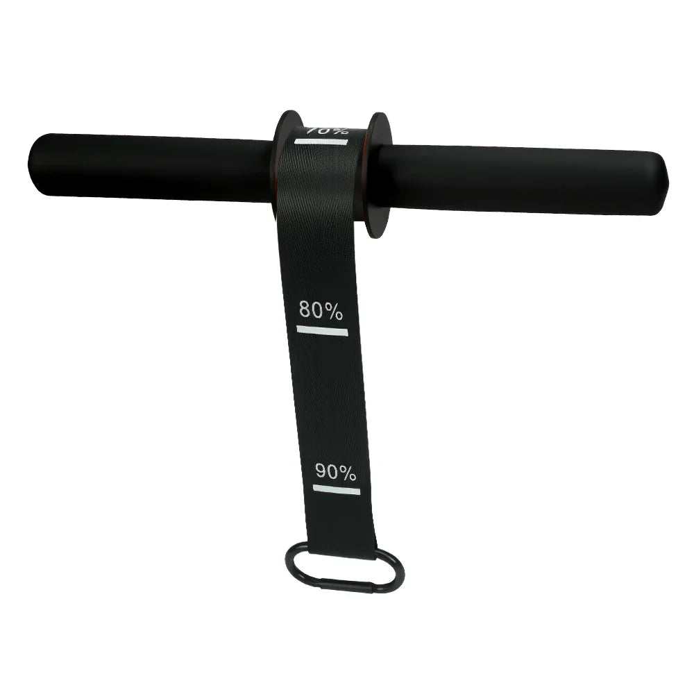 Rodillo de Muñeca Ajustable para Entrenamiento de Fuerza del Antebrazo con Correa de Agarre Antideslizante Engrosada, Equipo de Fitness para Entrenamiento en Casa de la Parte Superior del Cuerpo