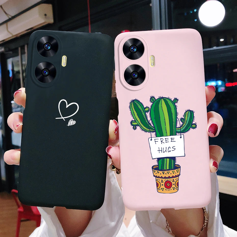 Funda de teléfono para Realme C55, Funda RMX3710, Funda trasera de silicona suave con dibujos animados bonitos para Realme C55 RealmeC55 Funda C 55 Coque
