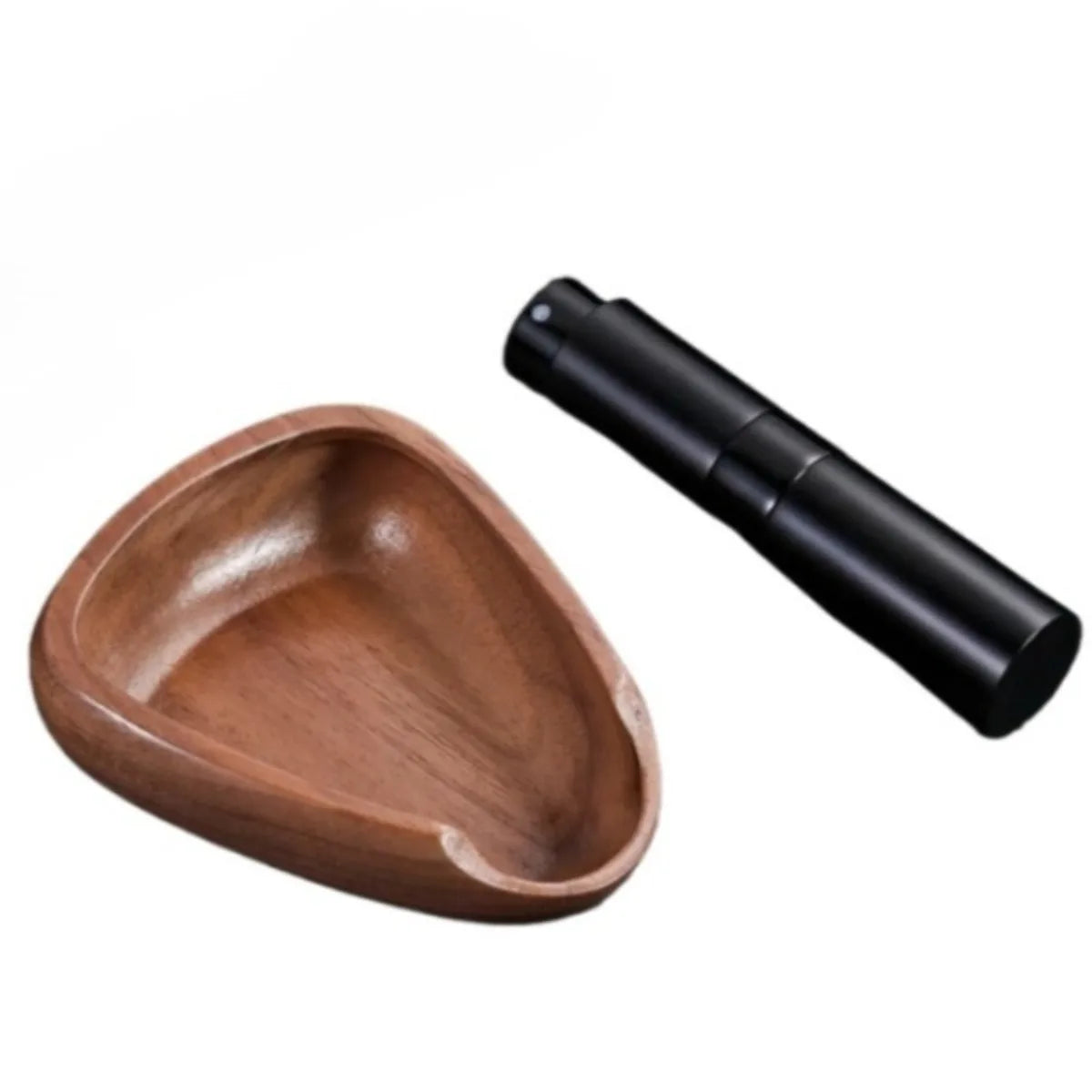 Juego de taza dosificadora de granos de café, tazón medidor de granos de café y botella pulverizadora, plato receptor de polvo pequeño vacío, taza dosificadora, 1 Juego