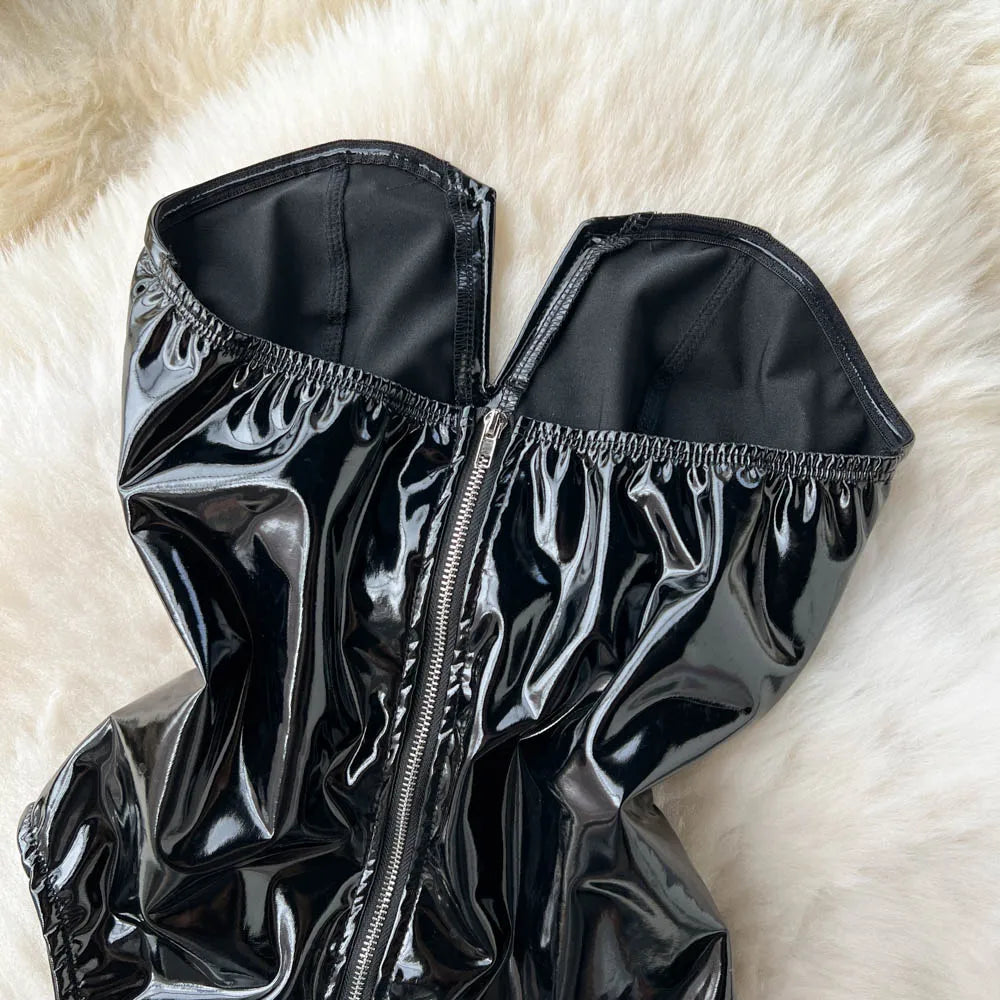 Ropa de dormir para fiesta de San Valentín, Catsuits combinados, peleles de tiras de malla eróticos íntimos ajustados, monos de mujer, lencería, conjuntos sexys