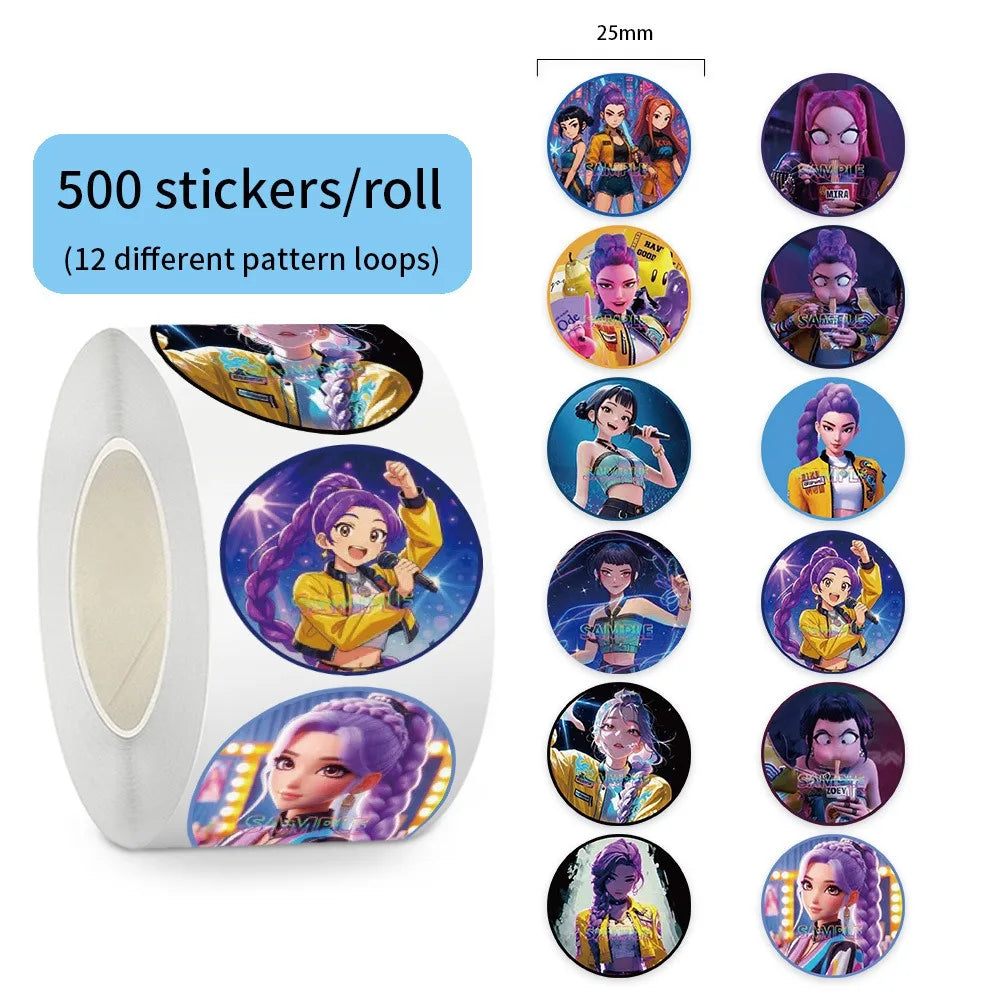Set de Globos de Aluminio K-Pop para Grupo de Chicas, Números del 1 al 9 y Globos de Estrellas Púrpuras, Adornos para Pastel para Fiestas de Cumpleaños y Accesorios para Fotos