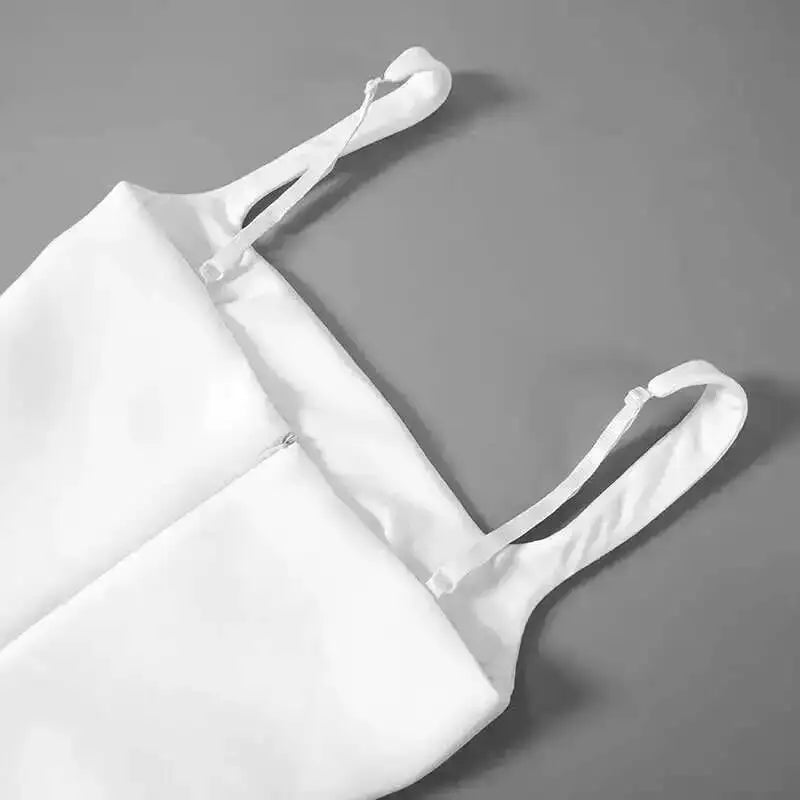 Townlike-vestido sin mangas de verano para mujer, traje Sexy con tirantes y espalda descubierta, 2024