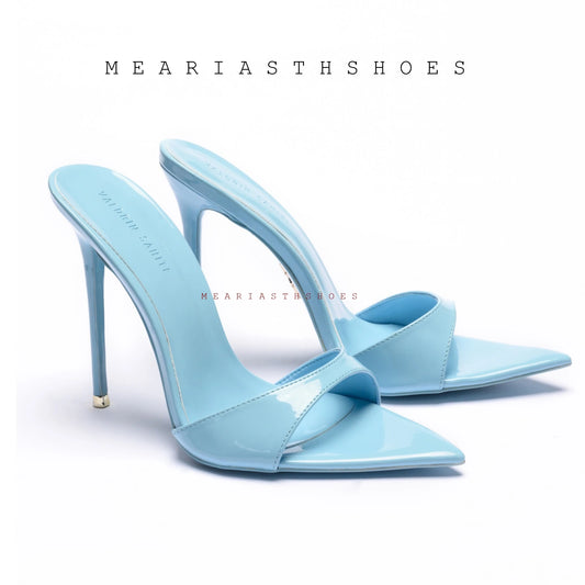 Nightclub Fashion Thin 12/10cm High Heel Summer Women Slippers Fashion Peep Toe Dress Slides Ladies Sexy Stripper Party Sandals