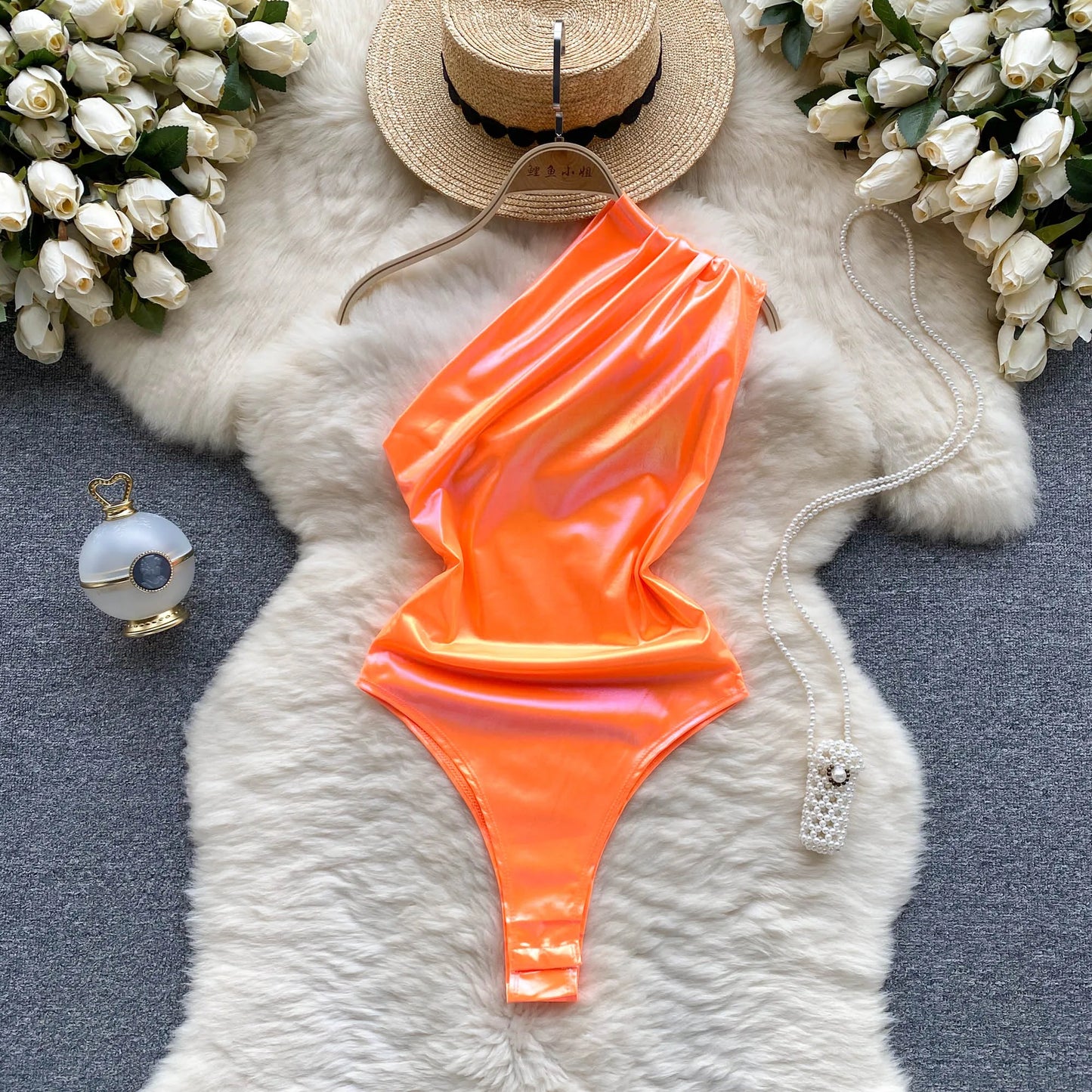 Ropa de dormir para fiesta de San Valentín, Catsuits combinados, peleles de tiras de malla eróticos íntimos ajustados, monos de mujer, lencería, conjuntos sexys