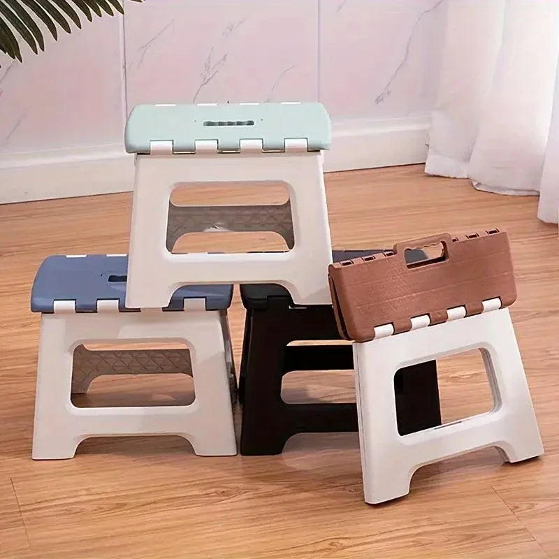 Stylish Portable Foldable Stool Durable Construction for Indoor Outdoor Use Compact Design Saves Space 10 Home Essentials