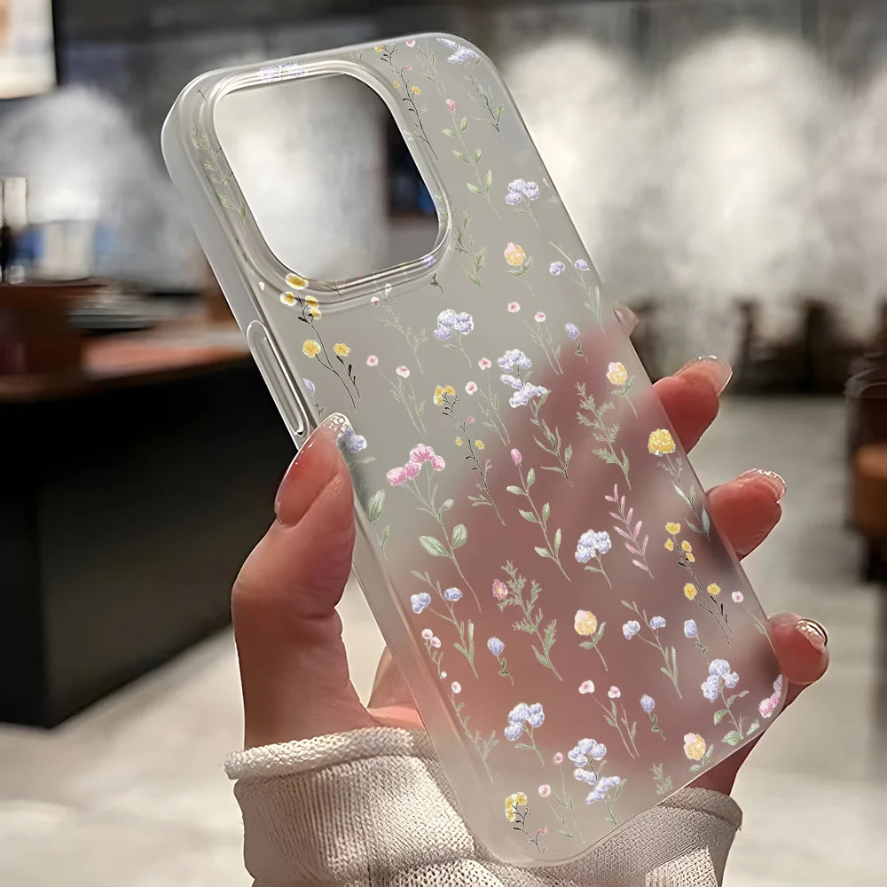 Fundas Transparentes Mate para iPhone 17 16 15, Funda para iPhone 16 Pro Max 15 14 12 11 13 Air, Fundas Protectoras Antigolpes, Cubierta Suave para Teléfono