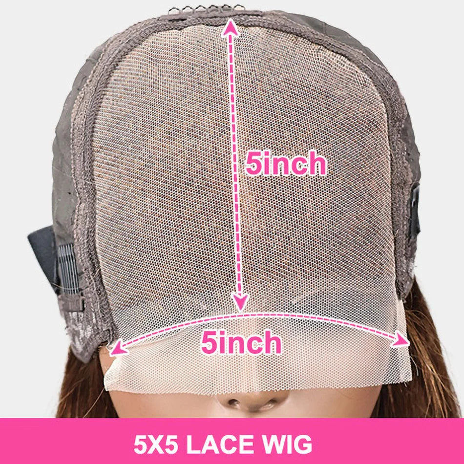 Vietnamese 13x4 Curly Lace Front Wig Short Bob Frontal Wig Deep Water Wave 2x6 4x4 5x5 HD Lace Closure Wig For Women PrePlcuked