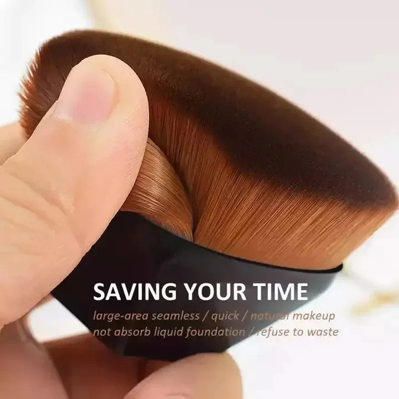 Nuevo Pincel de Maquillaje Mágico, Brocha para Polvo Facial, Brochas para Rubor, Brocha Profesional Portátil para Base de Maquillaje, Brocha Grande para Cosméticos, Brocha Suave para Base