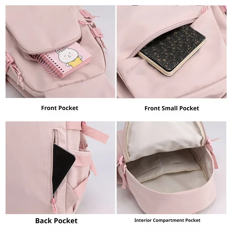 Mochila OSHI NO KO, mochila de anime recomendada para niños, mochila escolar para estudiantes, regalo para niñas, mochila de viaje diaria bonita