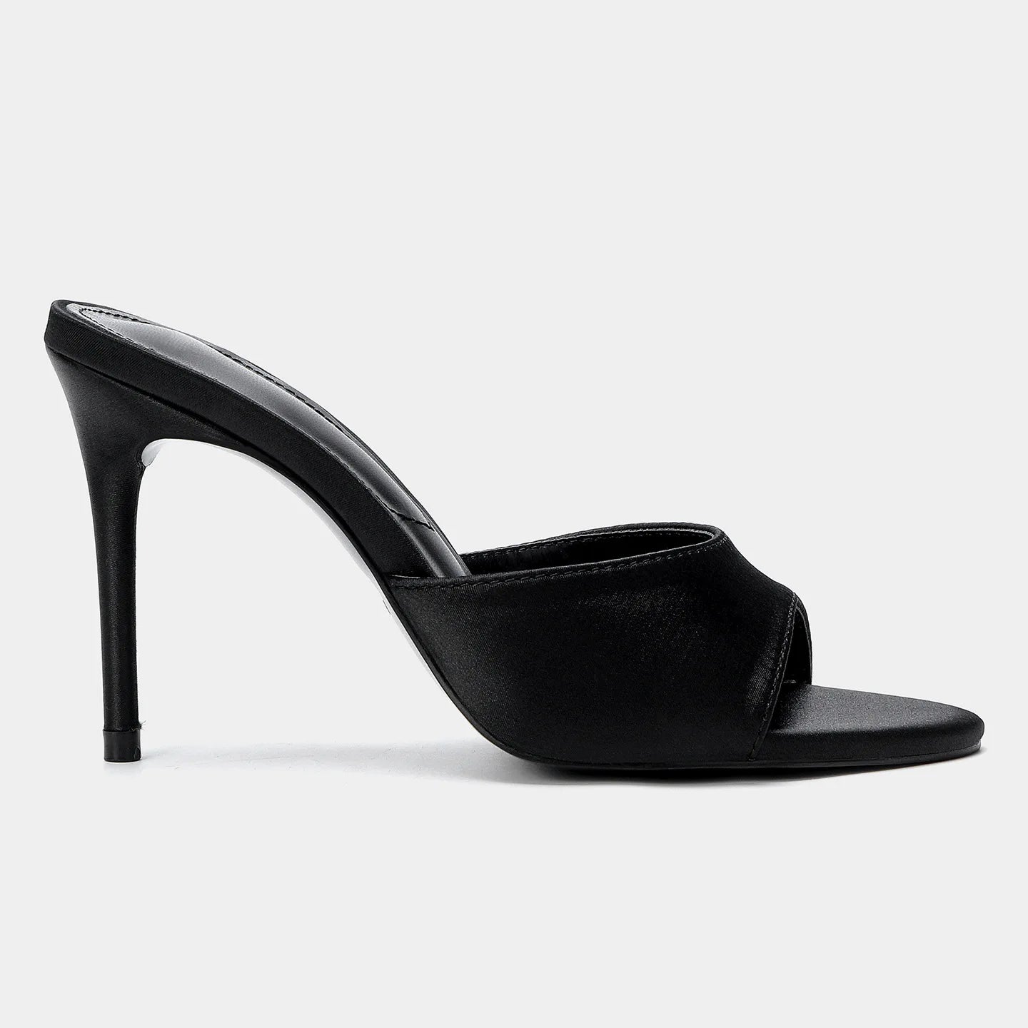 Nuevas Sandalias de Tacón Alto y Fino para Mujer, Verano 2026, con Punta en Pico, Elegantes, de Satén, Sexys, con Punta Abierta, Tipo Stiletto