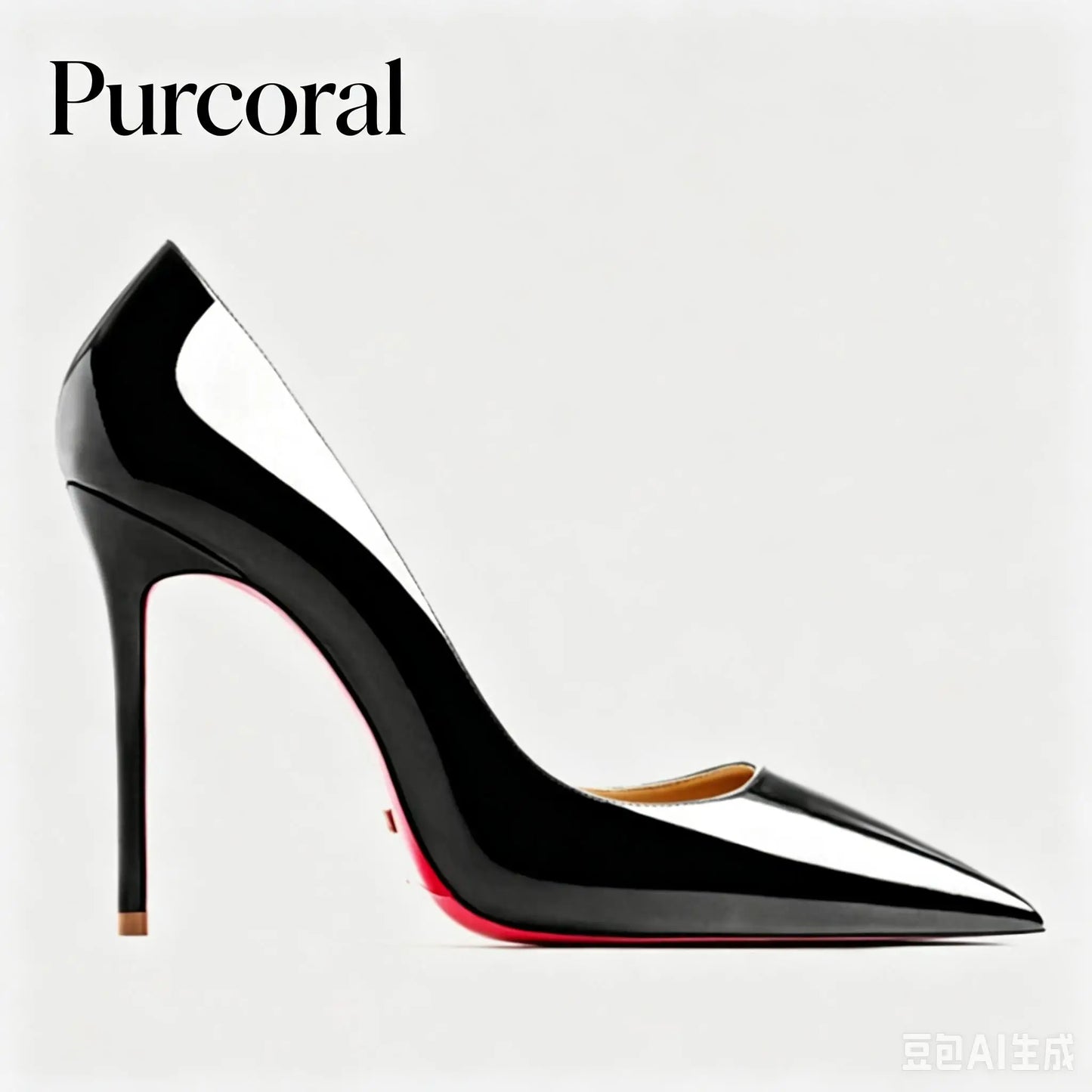 Sandalias de mujer 2026, nuevas, de tacón alto de 12 cm, estilo francés, puntiagudas, tacón delgado, sexys, negras, de boca poco profunda, zapatos individuales con suela roja para mujer.