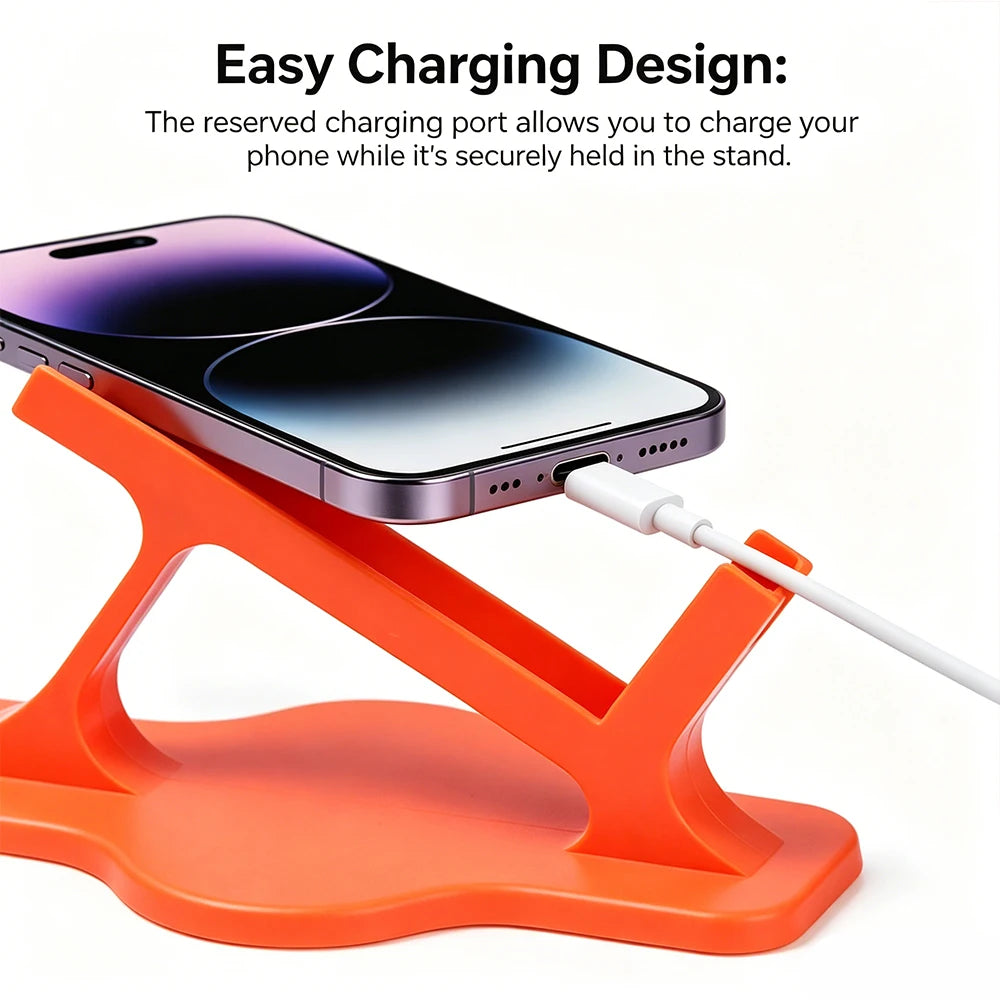 Soporte para Teléfono para Cama, Soporte Ergonómico y Estable para Ver con las Manos Libres, Ideal para Entretenimiento Nocturno