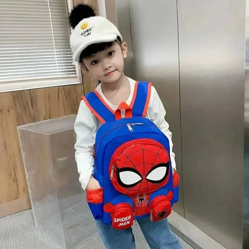 Mochila Escolar de Moda con Dibujos Animados, Impermeable, Ligera, de Gran Capacidad, para Niños