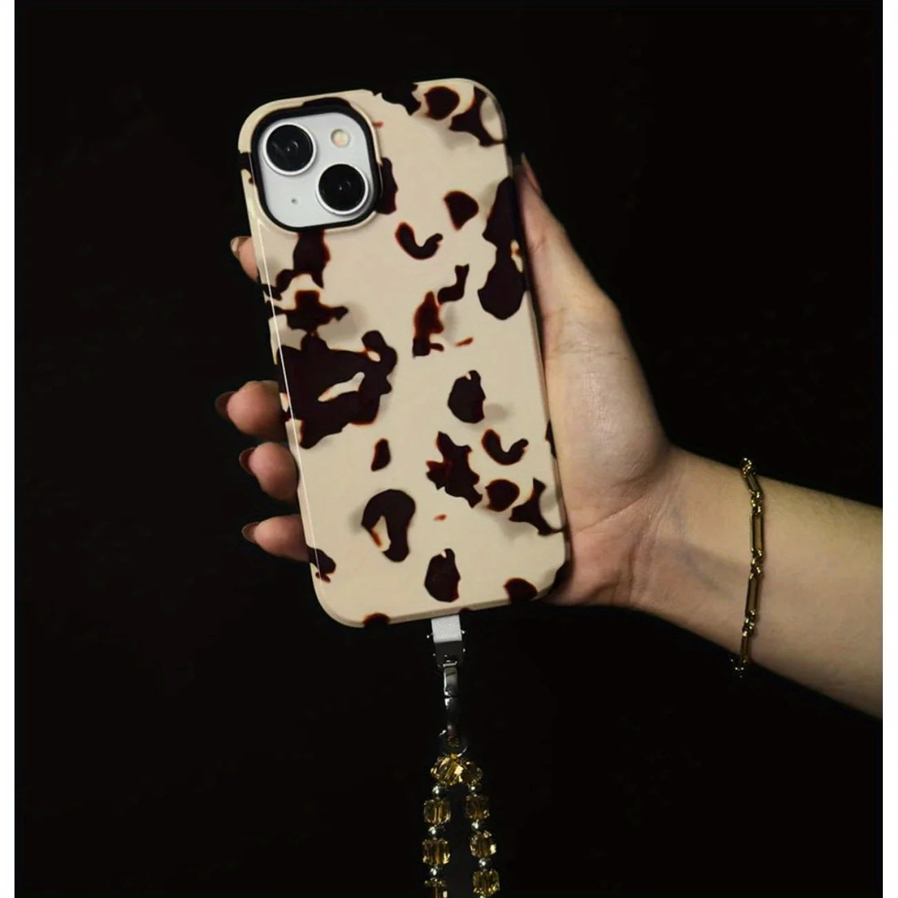 Funda de teléfono para iPhone 16 15 14 13 12 11 X XS XR XSMAX 7 8 Pro Max Plus cubierta trasera de doble capa elegante y minimalista de lujo