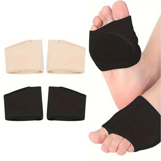 1 par de almohadillas antideslizantes para el antepié para hombres y mujeres |   Cojín grueso y transpirable para aliviar el dolor, protección de callos y juanetes