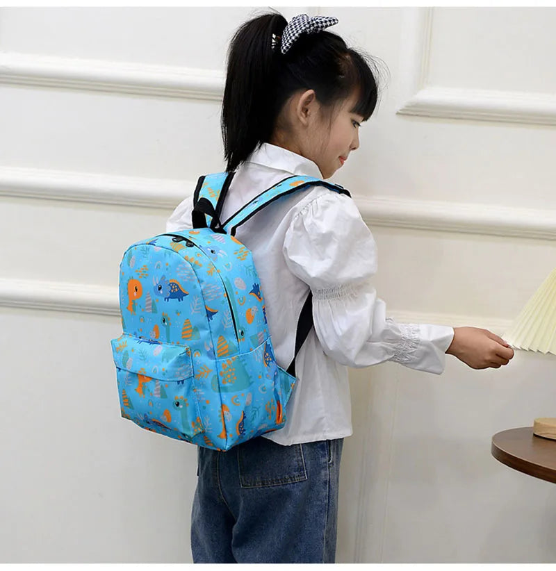 Mochila para niños pequeños, mochila preescolar ligera con bonitos dibujos, mochila de viaje para niño y niña