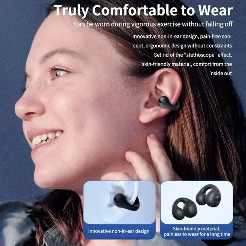 Nuevo Original T75 conducción ósea auriculares inalámbricos Bluetooth 5,3 auriculares deportivos calidad de sonido HiFi auriculares TWS impermeables