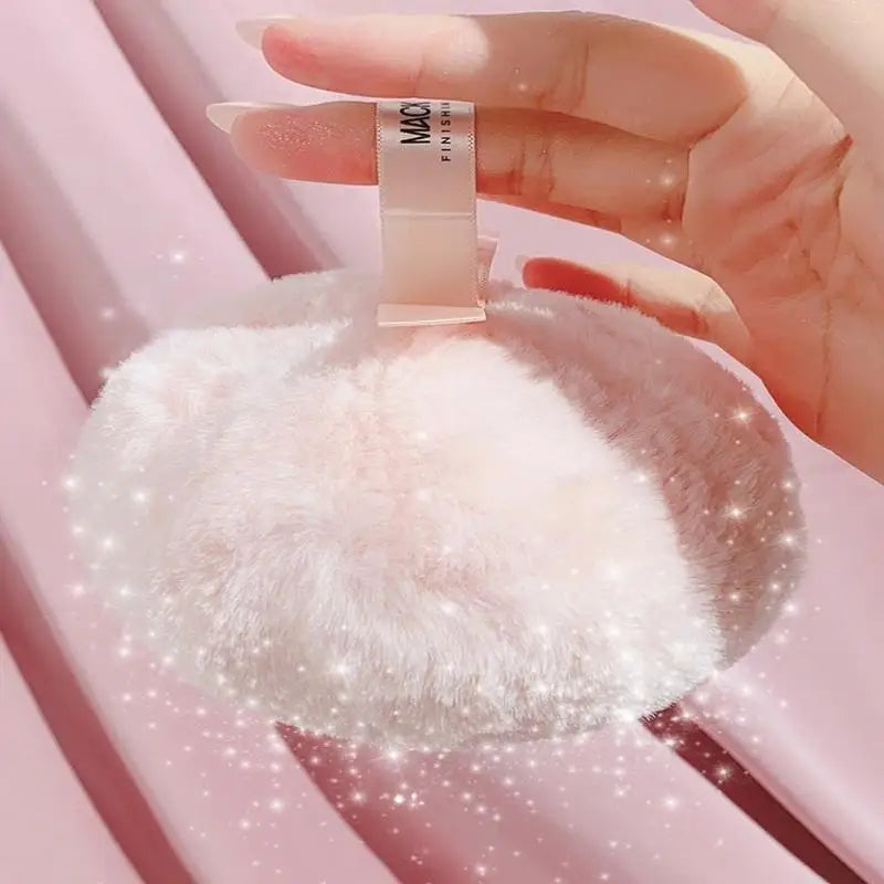 Resaltar bola estilo de moda viento Puff ajuste polvo bola clavícula brillo cara cuerpo todo en cosméticos portátiles