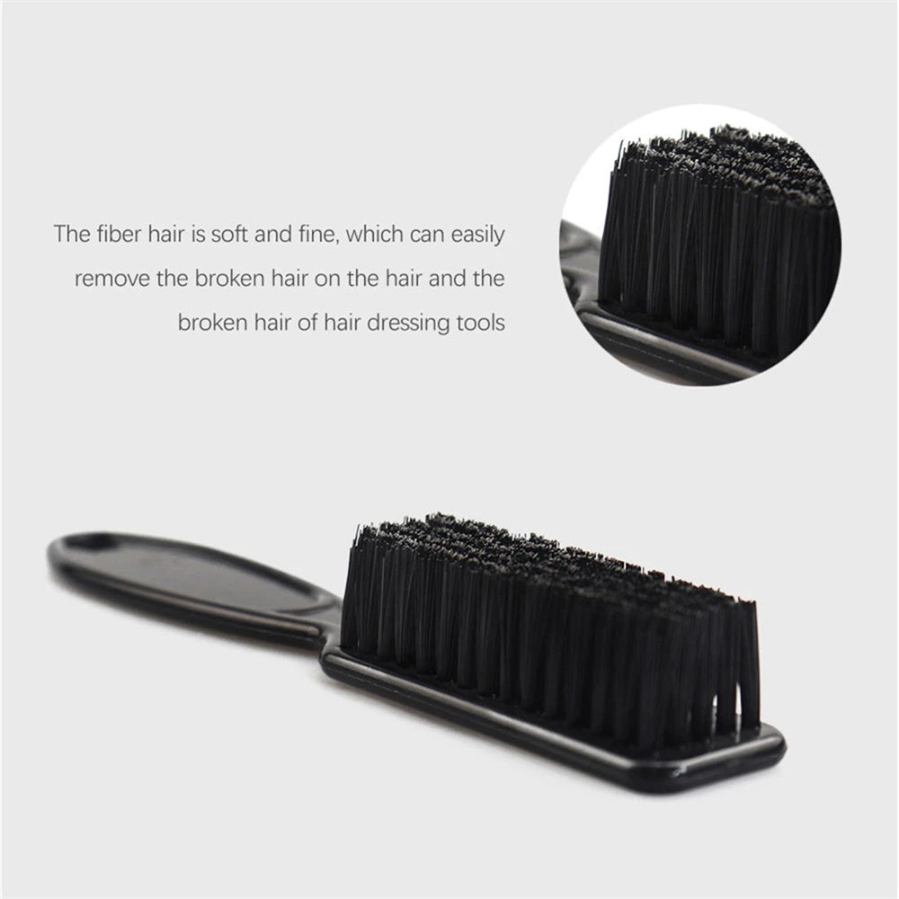 1 unidad, gran oferta, cepillo de cerdas suaves, tijeras, limpieza de la piel, cortapelos para hombres, cabezal de aceite, cuchilla para barbería, peine, accesorios de peluquero