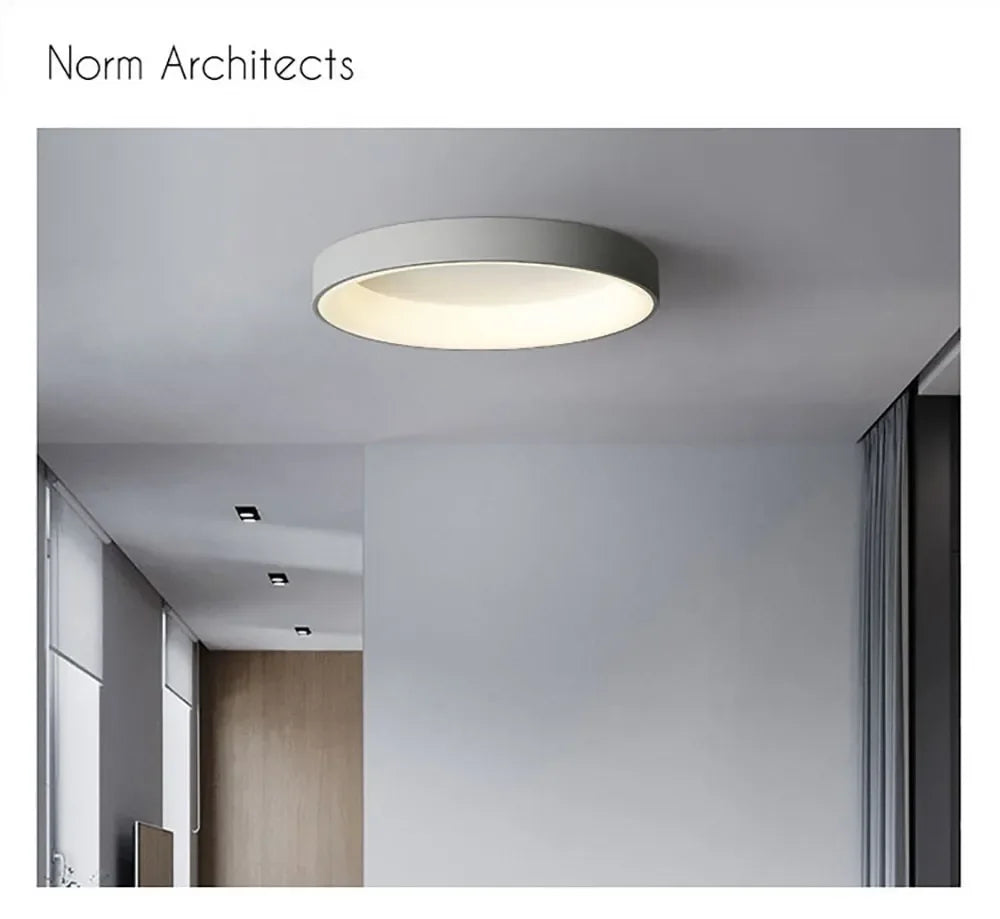 Lámpara de Techo LED de 30/40/50 cm, Lámpara de Iluminación para Dormitorio, Control Remoto, Lámpara Redonda para Sala de Estar, Comedor, Decoración del Hogar, Lámparas de Lujo