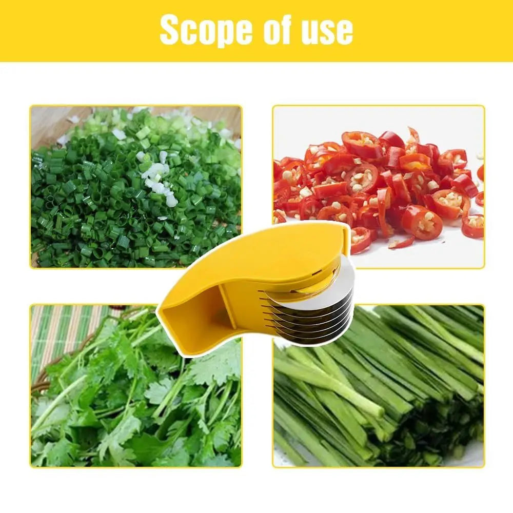 Rodillo picadora de perejil multifuncional, mango cómodo, picadora prensada Manual de acero inoxidable, herramientas de cocina para el hogar y verduras