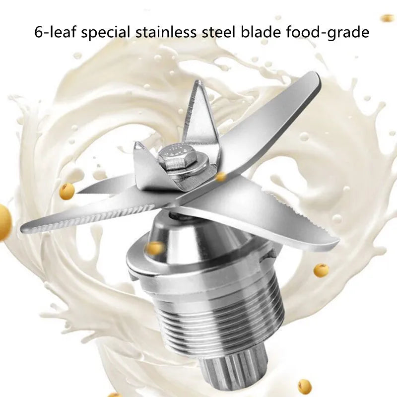 Licuadora Doméstica, Máquina para Leche de Soja, Máquina Trituradora de Gran Potencia, Máquina Comercial para Granizados, Máquina Auxiliar para Alimentos, Máquina para Jugos