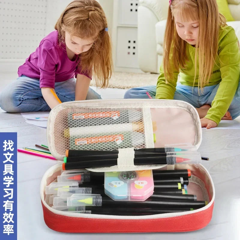 Estuches para lápices Ruba A Brainrot, dibujos animados 67 Six Seven, bolsas para bolígrafos de gran capacidad, bolsa para lápices para niños y niñas, suministros de papelería escolar, regalo