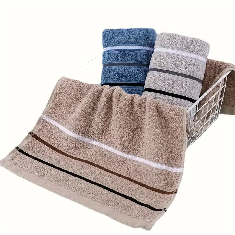 Paquete de 1 Toalla Absorbente Suave de Primera Calidad - Adecuada para Uso Doméstico, Toallas de Baño y Toallas Faciales en una Variedad de Colores.