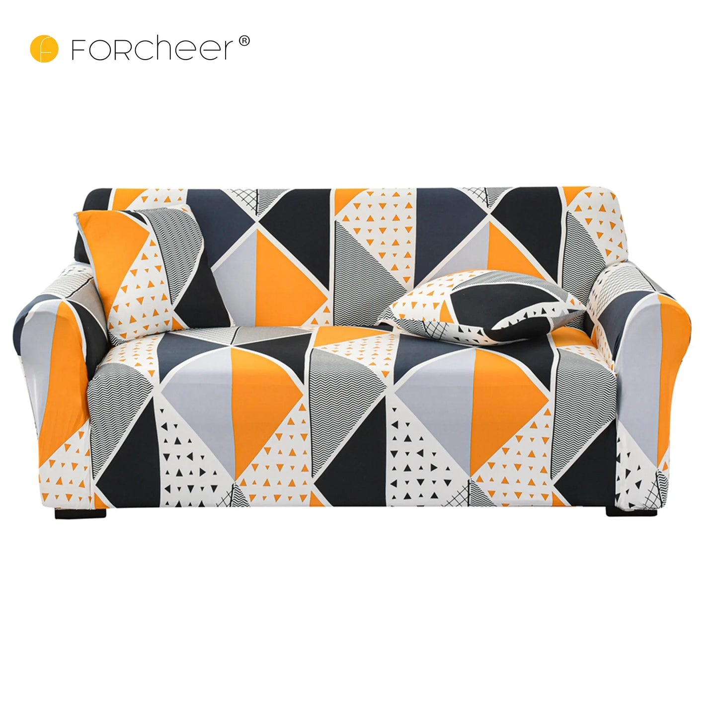 Funda de sofá de 1 pieza, funda de sofá elástica estampada/impresa para sofá esquinero de sala de estar, funda de sofá en forma de L