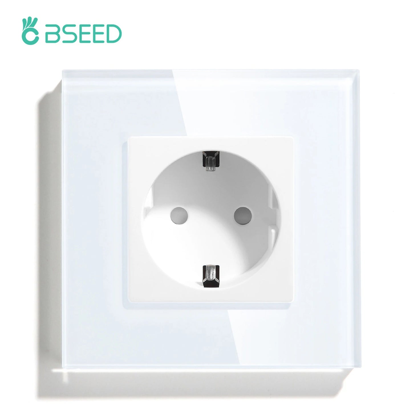 Interruptores BSEED Zigbee, interruptor de luz inteligente de 1/2/3 entradas, enchufes de pared normales de la UE, interruptores táctiles multicontrol, aplicación Tuya Smart Life Alexa