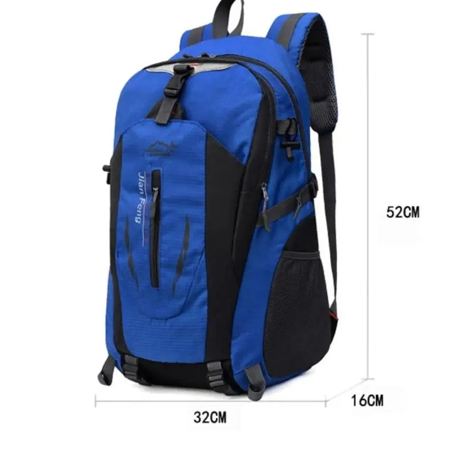 Mochila de senderismo 40L, mochila ligera de viaje para montañismo, bolsas deportivas impermeables, mochila de escalada, accesorios para hombres
