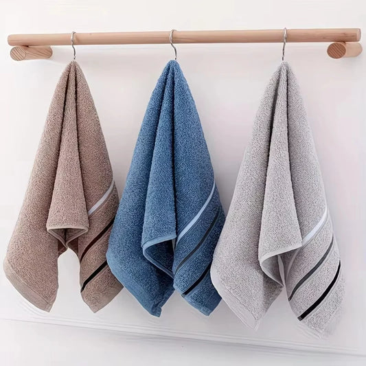 Paquete de 1 Toalla Absorbente Suave de Primera Calidad - Adecuada para Uso Doméstico, Toallas de Baño y Toallas Faciales en una Variedad de Colores.