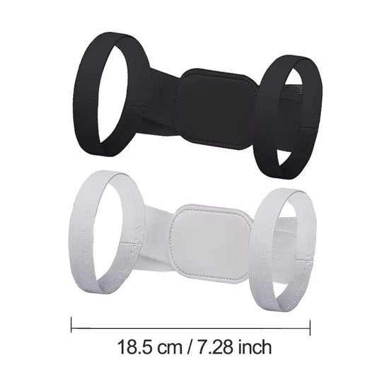 Corrector de postura ajustable, soporte para espalda, cinturón de hombro, corrección rectificadora, Corrector de columna vertebral, grifo fijador Postural de salud