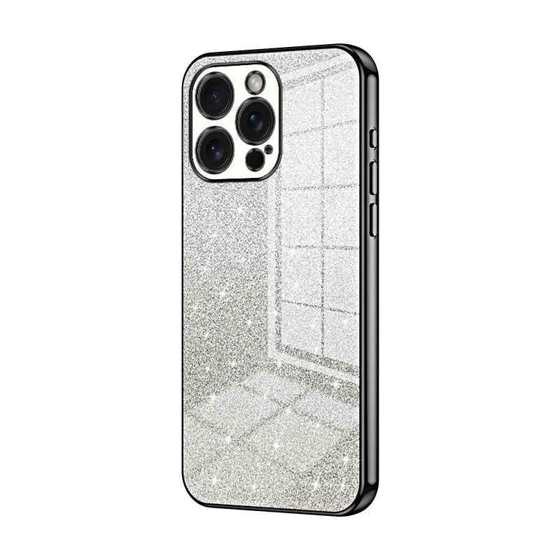 Funda Brillante Electrochapada para iPhone 17 Air 16 16E 15 14 13 12 Mini 11 Pro Max XS X XR SE 2 3 7 8 Plus, Cubierta Trasera de TPU Suave