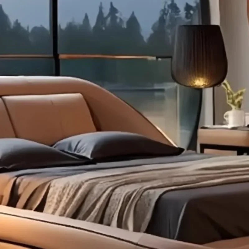 Marco De cama De diseño elegante, comodidad De lujo europea alta, Ideal, elegante, para bodas, Camas De Dormitorio, decoración De Casal