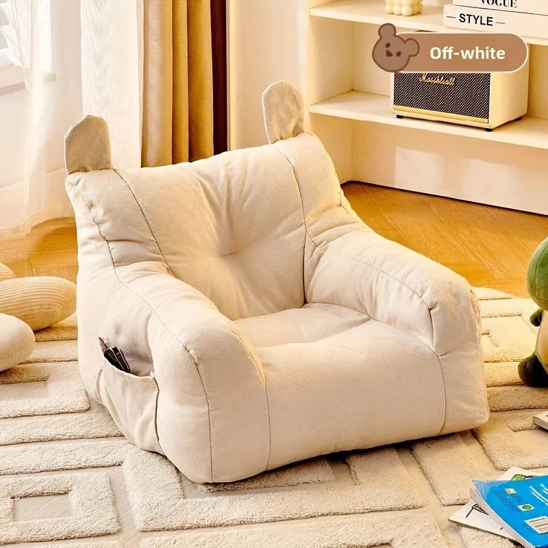 Sofá cama para gatos con diseño de dibujos animados, cama para mascotas lavable desmontable para gatos de interior, soporte de hasta 2,72 KG, regalos acogedores para muebles para mascotas