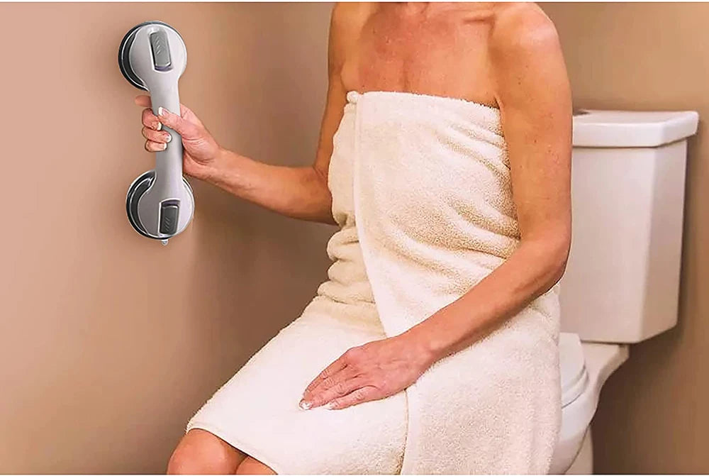 Manija de ducha, manija de ayuda de seguridad, soporte antideslizante para baño, inodoro, barra de agarre segura, manija, ventosa de vacío, pasamanos