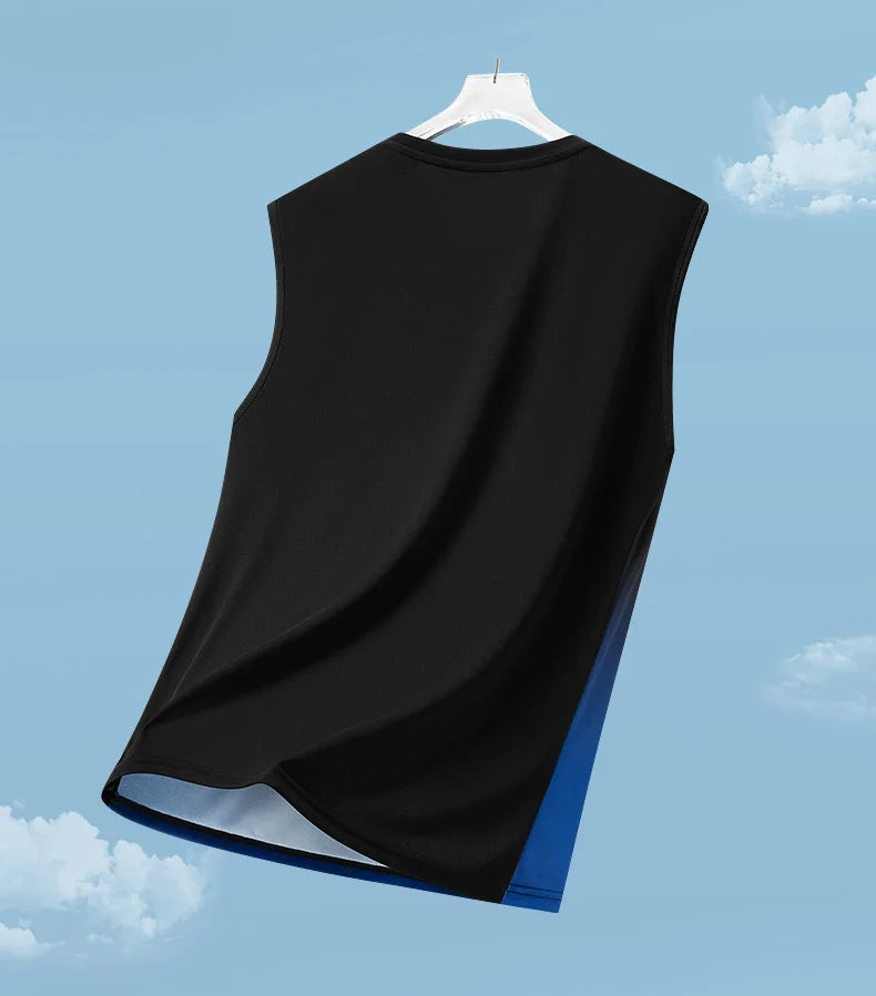 Chaleco de Verano de Secado Rápido para Maratón, Chaleco Deportivo Ligero y Transpirable para Hombre, Chaleco de Malla Absorbente de Humedad para Correr