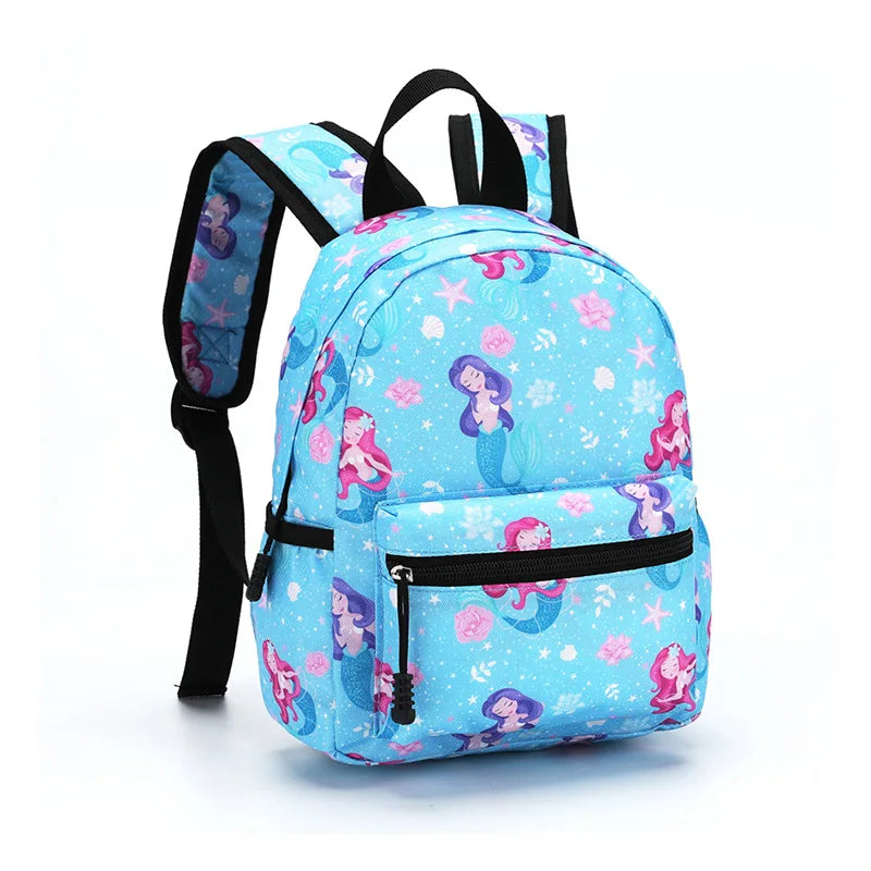 Mochila Infantil de Dibujos Animados, Ligera, para Jardín de Niños y Escuela, con Protección Ergonómica para la Columna Vertebral, para Niños y Niñas, Estilo Casual y Moderno