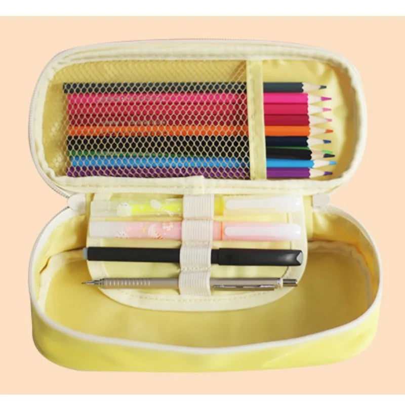 Estuches para lápices Ruba A Brainrot, dibujos animados 67 Six Seven, bolsas para bolígrafos de gran capacidad, bolsa para lápices para niños y niñas, suministros de papelería escolar, regalo