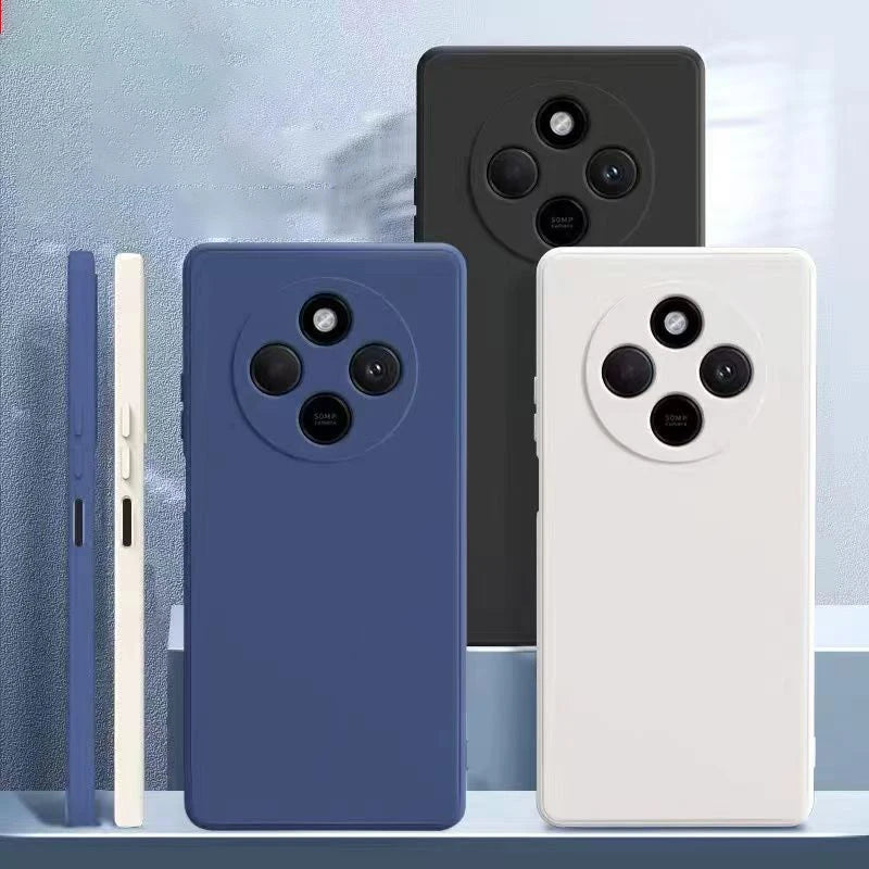 Funda de teléfono de silicona líquida para Xiaomi Redmi 14C 4G 5G, funda protectora trasera para teléfono móvil Xiaomi Redmi 14C