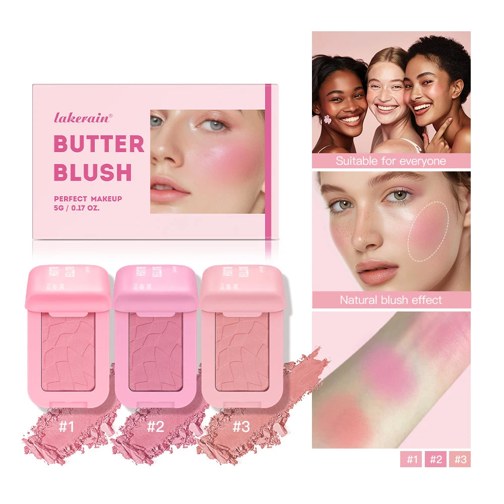 Matte Butter rubor Bronzer Longwear maquillaje facial con hasta 12 horas de uso fórmula vegana-Merry Butta