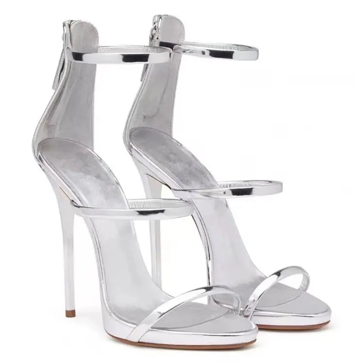 Sentido del lujo~! Sandalias de Mujer, Elegantes y Sexys, de Tacón Alto, Zapatos Casuales, Zapatos de Tacón para Mujer, Zapatos de Novia para Boda