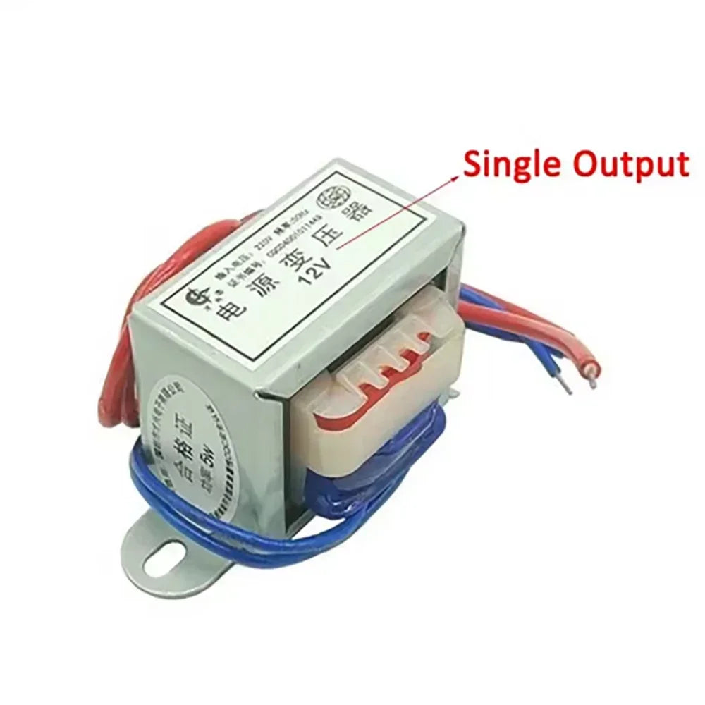 Transformador de Potencia, Entrada CA 220V 50HZ, Salida CA 6V 9V 12V 15V 18V 24V 30V 36V 48V, Monofásico, 2 Cables, 30W 25W 20W 15W 10W 8W 5W 3W 1W