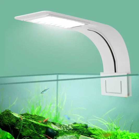 Luz LED para acuario y plantas acuáticas con clip impermeable — 5W / 10W / 15W